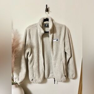 NWOT New Balance Beige Fleece Jacket